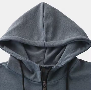 เสื้อฮู้ดผู้ชายแฟชั่นใหม่ ผ้าฝ้าย 100% สำหรับฤดูใบไม้ร่วง เป็นมิตรกับสิ่งแวดล้อม ผ้าทนทาน คุณภาพสูง ขายดี กำลังเป็นที่นิยม ราคาสมเหตุสมผล - Product Image 3