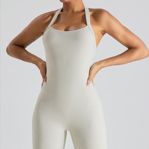 Ropa Deportiva para Niñas, Rompers de Yoga, Ropa de Gimnasio, Ropa Deportiva, Logotipo Personalizado, Tallas Grandes, Monos Deportivos para Mujer - Product Image 3