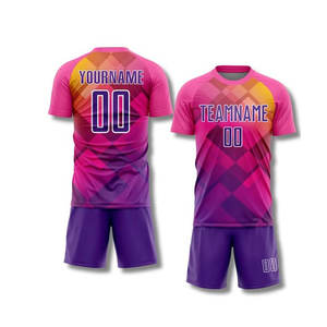 Uniforme de Fútbol Transpirable con Logotipo Personalizado, Ropa Deportiva Profesional, Uniforme de Fútbol para Venta en Línea - Product Image 1