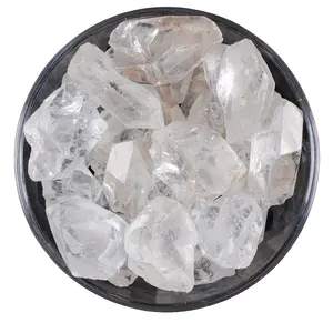 Hot Sell Top Quality Natural Clear Quartz Raw Rough Stone For Multi Purpose Uses Stone Healing Jewelry By Indian Manufacturer FC