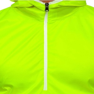 Veste de cyclisme imperméable et coupe-vent à manches longues en matériau réfléchissant léger, haute visibilité, pour hommes - Product Image 4