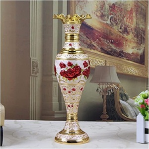 customised handmade aluminium flower <b>vases</b> for home and office decoration <b>set</b> of <b>3</b> - Product Image 4