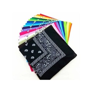Foulard carré fait à la main belle écharpe Bandana produit d'impression numérique personnalisé écharpes de cheveux doux meilleur - Product Image 4