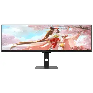 Ultra Wide Flat Screen PC Monitor 32:9 43.8 44 Inch IPS sRGB HDR PIP/PBP Real 1Ms 120Hz Computer Gaming OEM Monitor