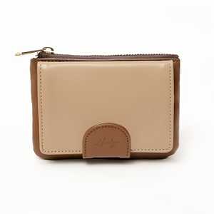 Portefeuille simple pour femme avec porte-cartes, poche à monnaie zippée, en cuir synthétique, sangle détachable, 12x9x3cm par Hody GHEA - Product Image 1