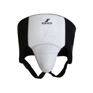 New Arrival Custom Logo Adult Leather <b>Groin</b> <b>Guard</b> Essential Sports Gear for Boxing & MMA Training Fitness Protection Head Gear - Product Image 1