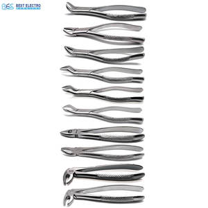 Equipo Dental de Primera Calidad, Juego de Fórceps de Extracción con Mango Cómodo - Product Image 2