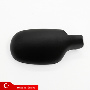 7701471854 Coque de rétroviseur gauche pour Renault Clio II Megane I Scenic I en plastique POM noir mat - Product Image 1