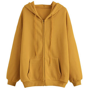 Sudadera de cuello redondo para mujer, ropa Regular Lisa personalizada, sudaderas holgadas de gran tamaño, informales, para invierno - Product Image 4