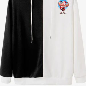 Sudaderas con capucha de hombre de alta calidad logotipo personalizado impreso Streetwear pulóver sudaderas al por mayor sudaderas con capucha de lana térmica en blanco hombres - Product Image 6