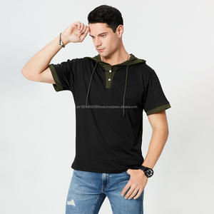 Fashion Casual Short Sleeve Luxury <b>Mens</b> Tshirt <b>Men</b> Hot Selling Workout Plain Gym Jogging Hoodie Sport Tshirts <b>Men</b> - Product Image 3