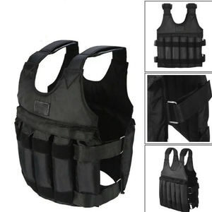 First Fitness Top Rank Custom Adjustable 10KG 15KG 20KG Strength Training <b>Weight</b> <b>Vest</b> Fitness Running Weighted <b>Vest</b> for Training - Product Image 2