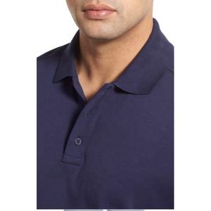 เสื้อโปโลสำหรับผู้ชายเสื้อยืดแฟชั่นคอ100% แขนสั้นคอตตอน - Product Image 5