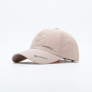 Vente en gros de logo personnalisé Casquette de baseball unisexe respirante à 5 panneaux en polyester à séchage rapide pour hommes - Product Image 3