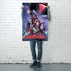 Marvel for Deadpool Family <b>Poster</b> with Black Frame - Product Image 6