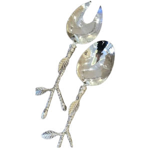 Accesorios para mesa de comedor, juegos de cubiertos de acero con espejo, cubiertos, cubiertos de Metal de aluminio de Color dorado y plateado - Product Image 6