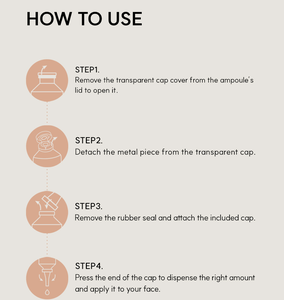 Ampolla Hidratante Vegana Certificada Antienvejecimiento, Blanqueadora e Iluminadora con Complejo CLOTHO y PDRN 1EA /30ml - Product Image 4