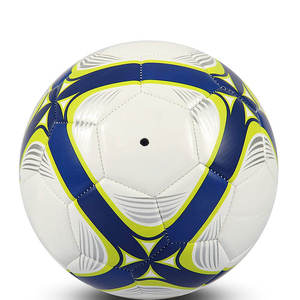 Sports Match Training Pu Soccer <b>Football</b> Sets Professional Custom Size Custom Colorful Striped Print Team OEM Wholesale - Product Image 1