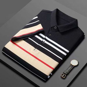 Venta caliente a rayas Casual de talla grande para camisa para hombres nueva tendencia de moda Golf transpirable secado rápido 2025 - Product Image 6