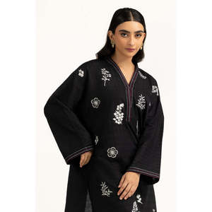 Conjunto Coordinado Bordado Dobby IPST-44817-A, Ropa de Verano Estilo Bohemio para Mujer, Tallas XS, XXS, L, Pantalones Ajustados, Falda hasta la Rodilla - Product Image 5
