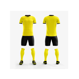 Maillot de football personnalisé 100% polyester de haute qualité pour adultes, respirant, léger, uniforme de football, séchage rapide, vêtements d'équipe, impression personnalisée - Product Image 3