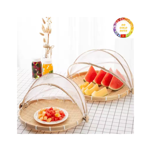 ตะกร้าหวายไม้ไผ่มาตรฐานส่งออกพร้อมฝาปิดเป็นมิตรกับสิ่งแวดล้อมวัสดุธรรมชาติที่แข็งแรงสำหรับใช้ในห้องครัวและตกแต่ง - Product Image 1