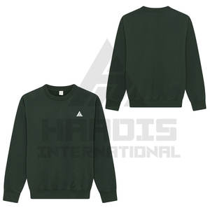 Top qualité classique sweat hommes Streetwear coton hommes sweat décontracté couleur unie à manches longues sweat hommes - Product Image 3