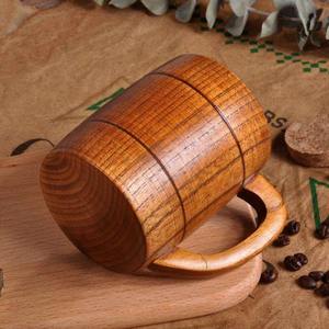 Fournisseur indien Tasse en bois personnalisée Tasse à bière en bois Tasse à café pour une utilisation promotionnelle ou hôtelière et de restauration Disponible à la vente - Product Image 5