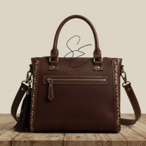 Bolso de mano de cuero de vaca con pelo para mujer, diseño de póker repujado, estilo western, bolso tote, bolso de hombro con diseño de cartas de póker, mini bolso de cuero repujado - Product Image 4