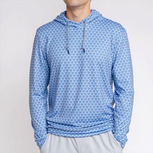 Sudadera con Capucha Unisex Extra Grande con Logotipo Personalizado Estampado en la Parte Delantera, Bloques de Color, Poliéster, Elastano, Secado Rápido, Estilo Deportivo Informal - Product Image 3