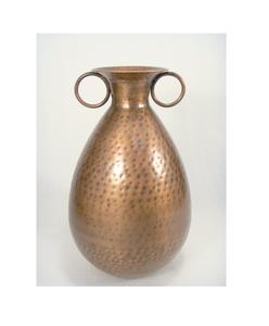 iron <b>Copper</b> Hammered Decorative Garden <b>Vase</b> for Flower Plants Home Decor Office Living Room Bedroom - Product Image 1