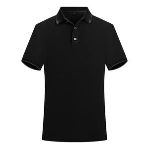 OEM ODM Custom for <b>Polo</b> <b>Shirts</b> for Men Breathable Canvas Zipper Design Logo Embroidery Solid Plain Dye Factory Direct Wholesale - Product Image 5