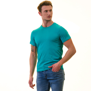 Outfitize <b>International</b> Fashion T Shirt Slub Cotton Fabric Soft Touch Material - Product Image 5