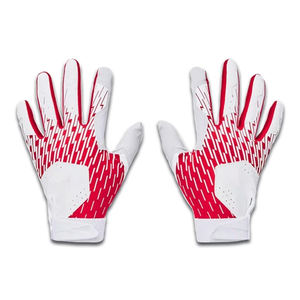 Gants de baseball professionnels en cuir uni en peau de chèvre à manchette courte pour jeunes joueurs de softball pour l'entraînement - Product Image 3