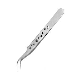 Pinzas Profesionales Antiestáticas para Pestañas, Duraderas, con Logotipo y Empaque Personalizables, de Acero Inoxidable - Product Image 3