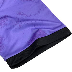 Maillots de football respirants à séchage rapide avec manches courtes, conception OEM personnalisée avec numéro et logo - Product Image 3