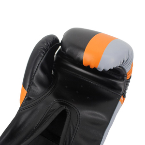Gants de boxe professionnels pour adultes imprimés personnalisés Gants d'entraînement en cuir PU imperméables et gagnants pour les compétitions de MMA et l'entraînement au combat - Product Image 5