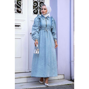 ELISA Hijab ชุดยีนส์สีน้ำเงินอ่อน - Product Image 5