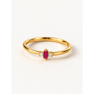 Bague en forme de cascade de roses plaquée rhodium platine pour mariage et fiançailles - Product Image 1