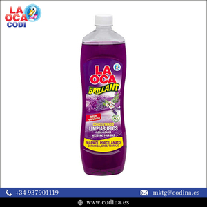 Precio de mercado confiable del líquido limpiador de pisos de la más alta calidad "LA OCA BRILLANT LAVANDA" 1 L para uso doméstico para compradores a granel - Product Image 2