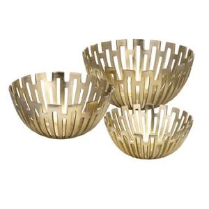 Bol en métal de luxe personnalisé, finition écologique verte, ensemble de vaisselle et d'assiettes pour servir des desserts et des chocolats, sûr et élégant - Product Image 2