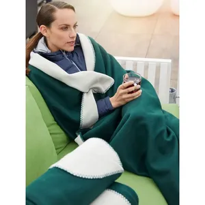 Custom Merchandising Bonded Coral Fleece <b>Blanket</b> - Product Image 1