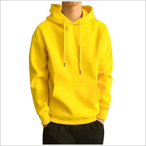 2024 nueva llegada sudaderas con capucha Venta caliente peso pesado liso azul claro Sudadera con capucha para venta al por mayor sudaderas lisas a granel con alta calidad - Product Image 2