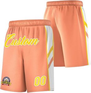 Short de basket-ball en maille de polyester imprimé à séchage rapide de haute qualité pour hommes et femmes-Athletic Running Gym Fitness Wear Respirant - Product Image 4