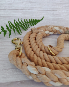 Cuerda de algodón natural ecológica hecha a mano personalizada, correa de perro, cuerda de collar de perro colorida - Product Image 2