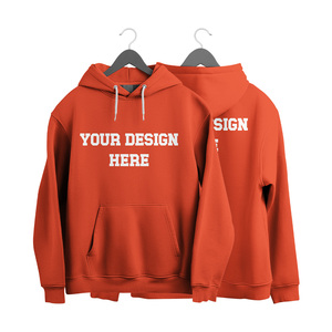 เสื้อสเวตเตอร์ถักผ้าฝ้าย100% ใส่สบายสีพื้นไซส์ใหญ่เสื้อฮู้ดลำลองสวมใส่สบายสำหรับผู้ชายและผู้หญิง - Product Image 1