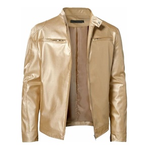 Veste en cuir noir de qualité supérieure pour hommes Veste en cuir d'hiver respirante personnalisable pour hommes - Product Image 6