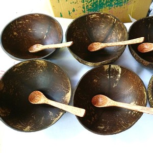 Bol en bois de noix de coco vietnamienne 100% bol fait main naturel-bol en bois de noix de coco à vendre - Product Image 5