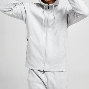 Survêtement en molleton à capuche pour homme automne-hiver, 100% coton, logo personnalisé, couleur, design d'emballage, survêtement de jogging le plus vendu - Product Image 2