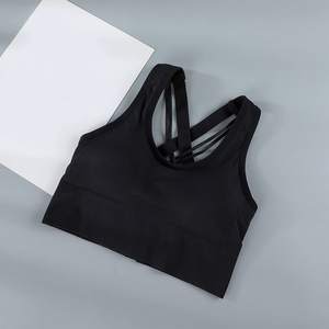 OEM femmes léger respirant Gym soutien-gorge de sport à fort impact entraînement Fitness Yoga Sexy rembourré grande taille haute qualité sans couture - Product Image 5